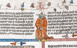 Illustration for article titled Librarian discovers Yoda in medieval manuscript, proves Star Wars was a documentary